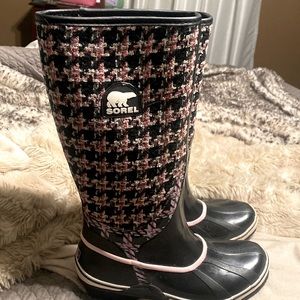 Sorel Tweed Rain Boots